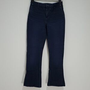 Levi's 30x30 dark wash high rise flared jeans